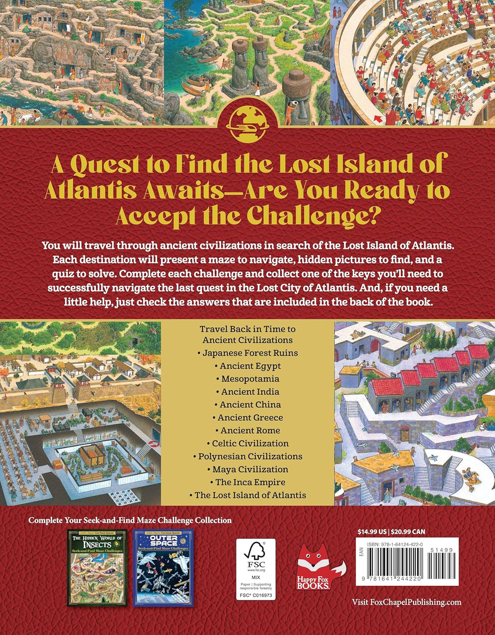 Curious Quest Time Travel Seek And Find Maze