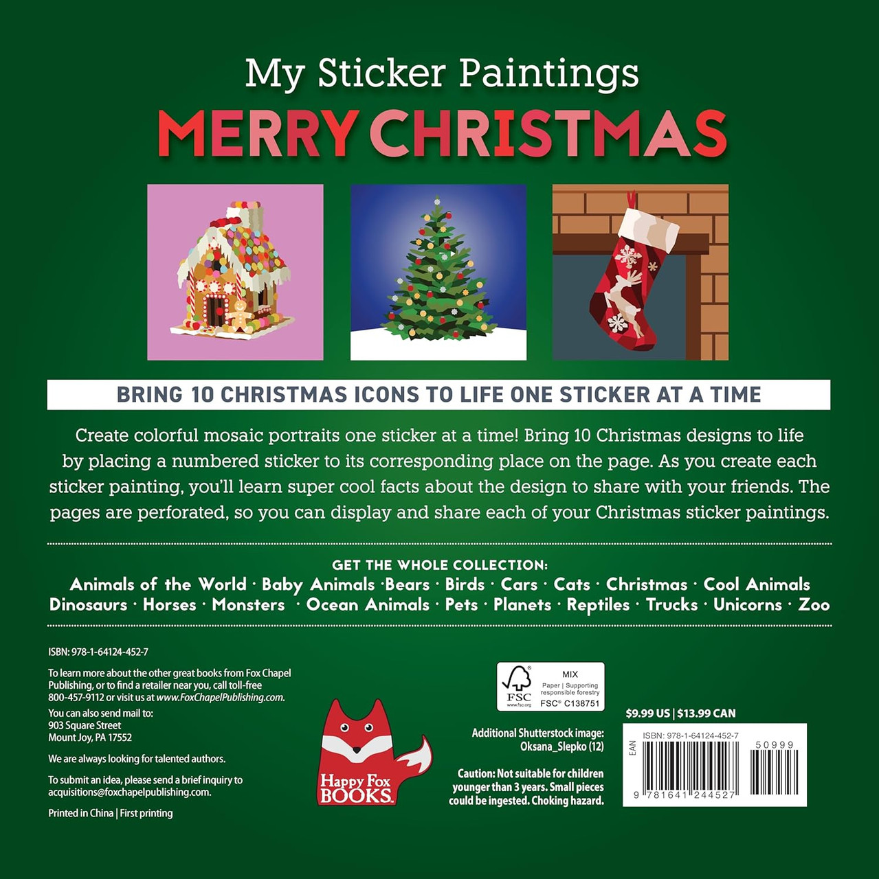 My Sticker Paintings Merry Christmas