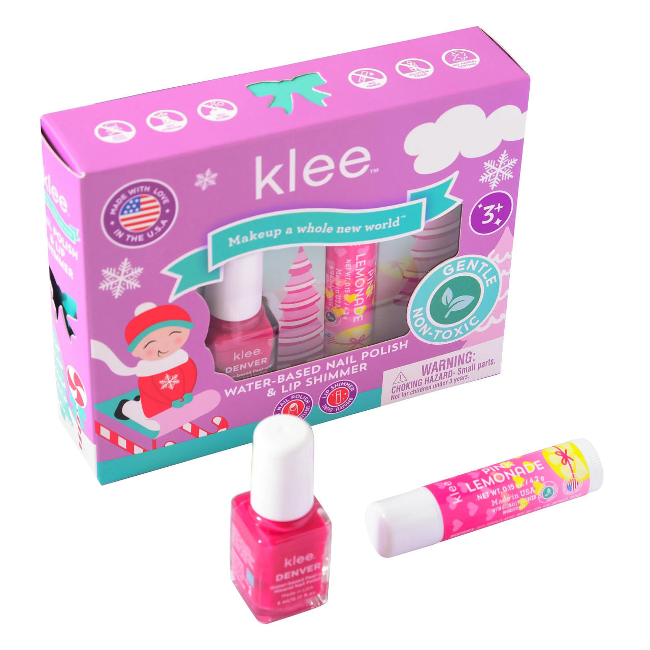 Angel Skates Nail Polish And Lip Shimmer Set