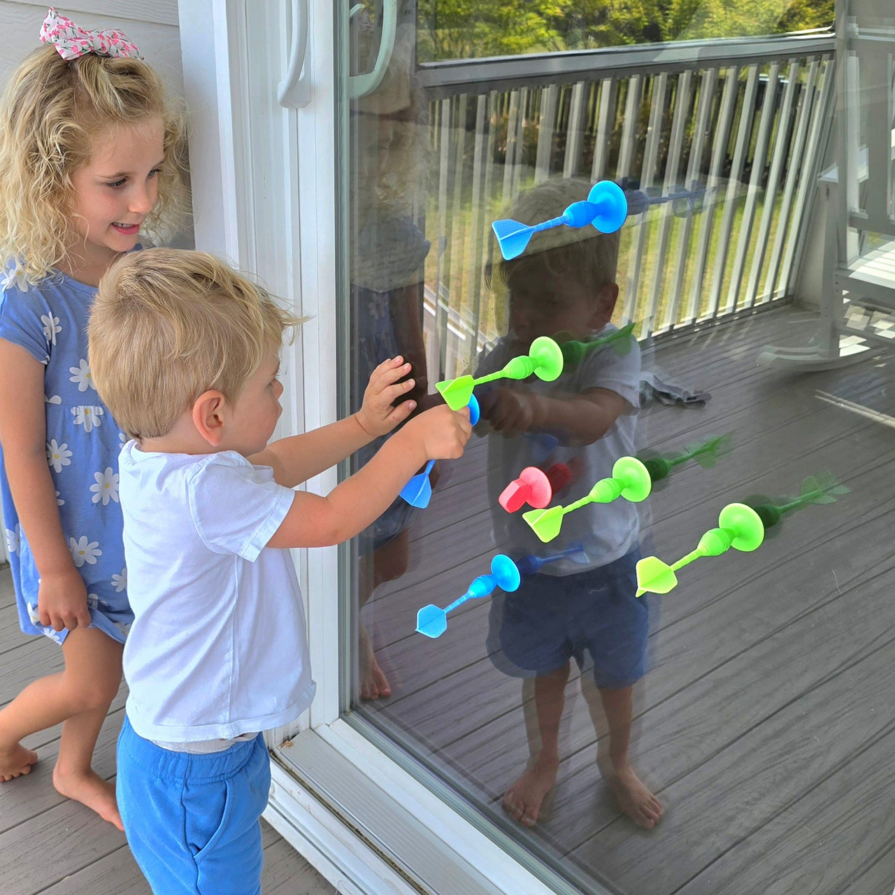 Popdarts Rookie - Blue & Green 5 Popdarts Rookie - Blue & Green 5