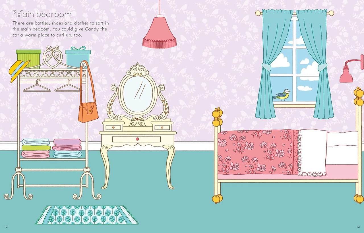 Dollhouse First Sticker Book