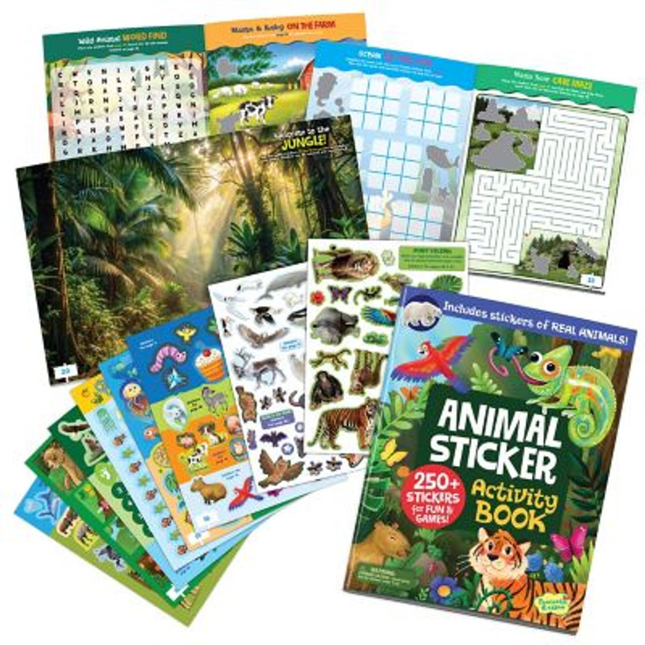 Animals Sticker Activity Book