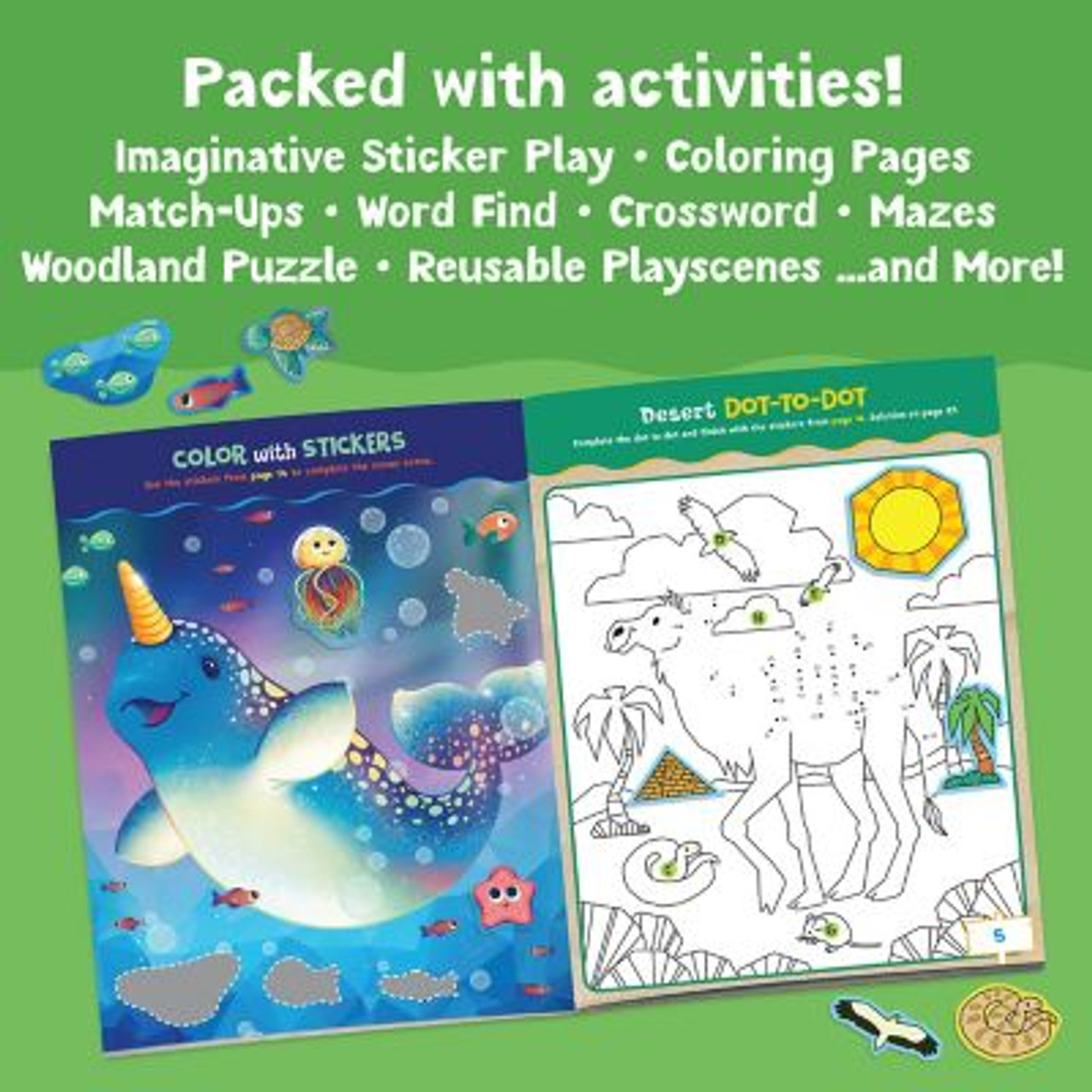 Animals Sticker Activity Book