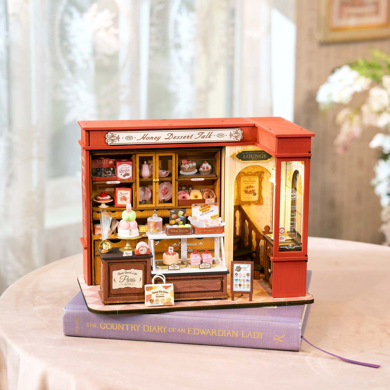 DIY Miniature House Kit: Honey Dessert Talk 2
