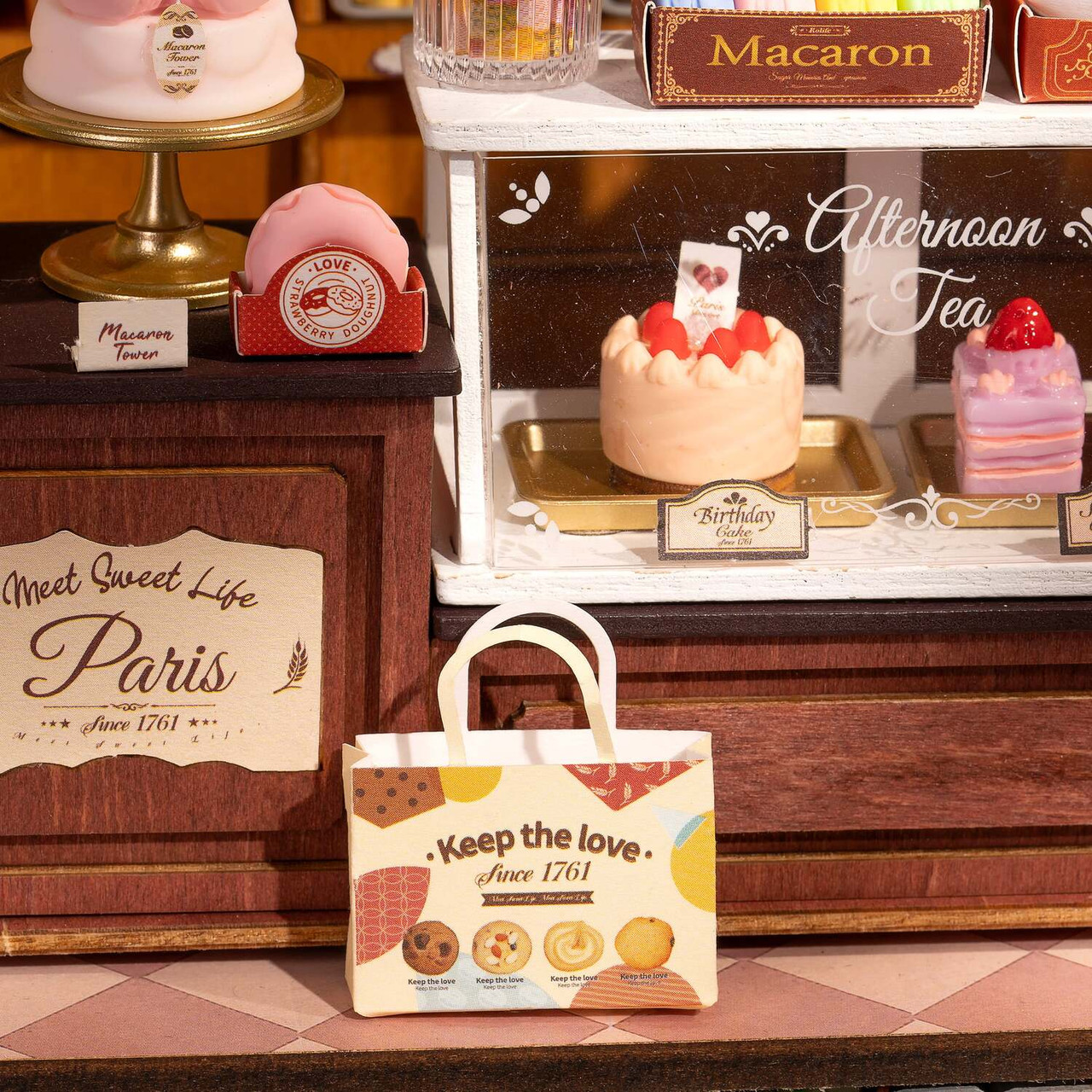 DIY Miniature House Kit: Honey Dessert Talk 4