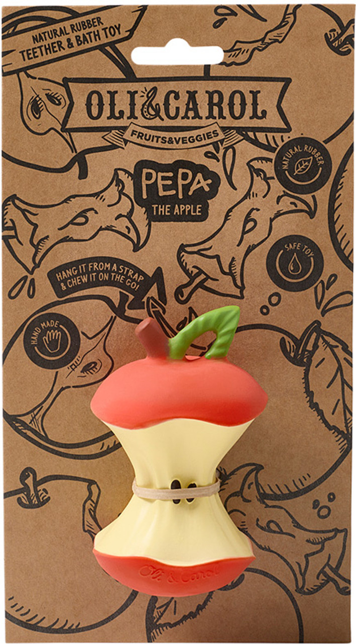 Oli & Carol Pepa the Apple Teether 1