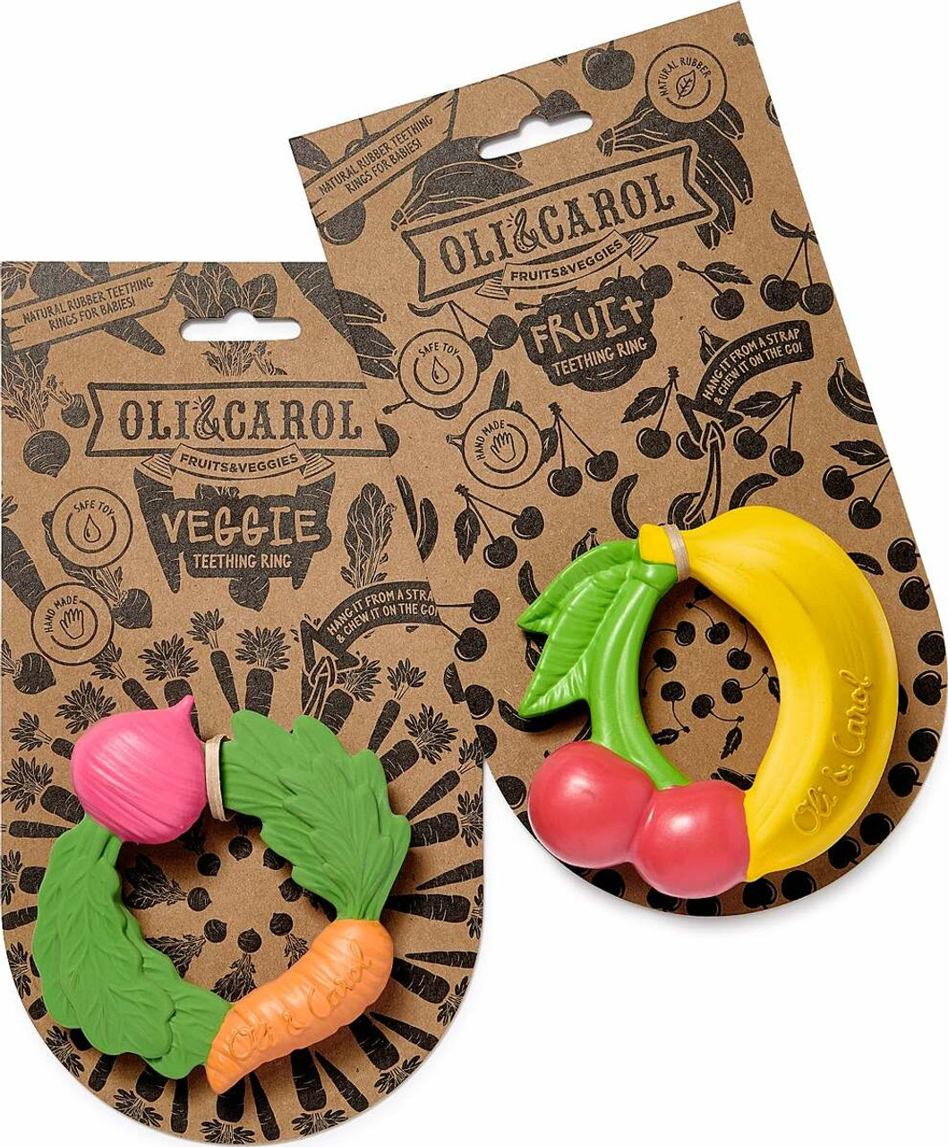 OLI&CAROL Fruit Teething Ring 4 OLI&CAROL Fruit Teething Ring 4