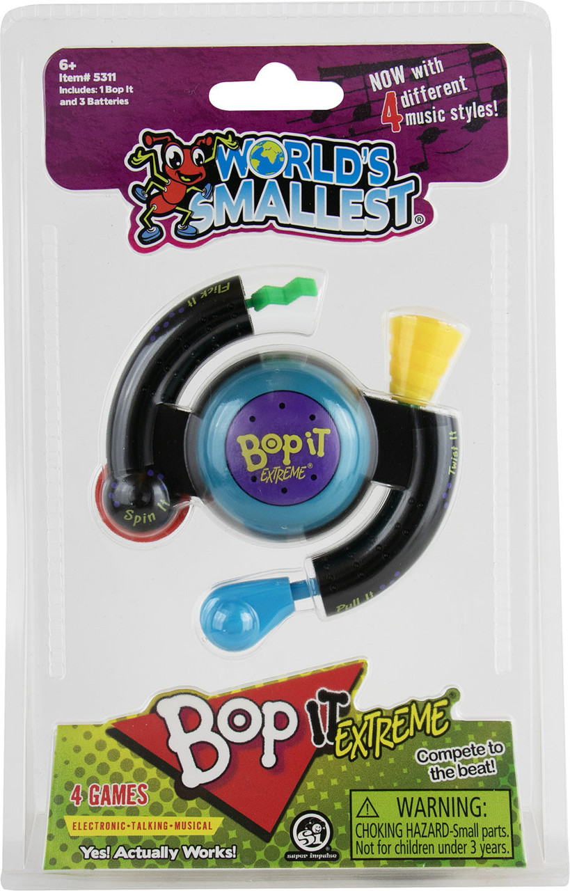 Worlds Smallest Bop It Extreme - PlayMatters Toys