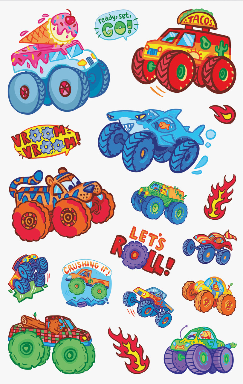 Stickiville Standard - Monster Truck (Hologram Epoxy) 3