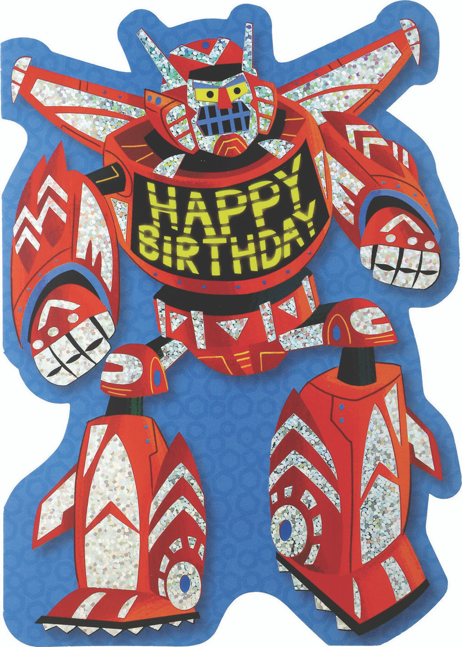 Transformer Robot Foil Card 2