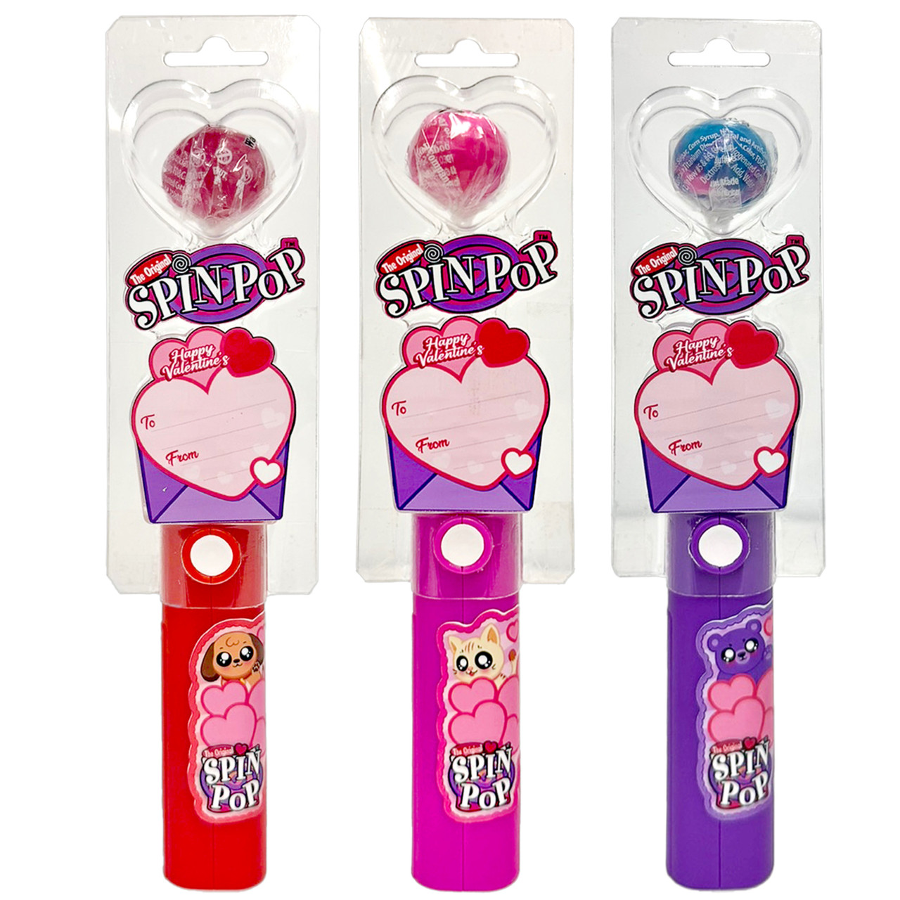 Spin Pop Valentines Day