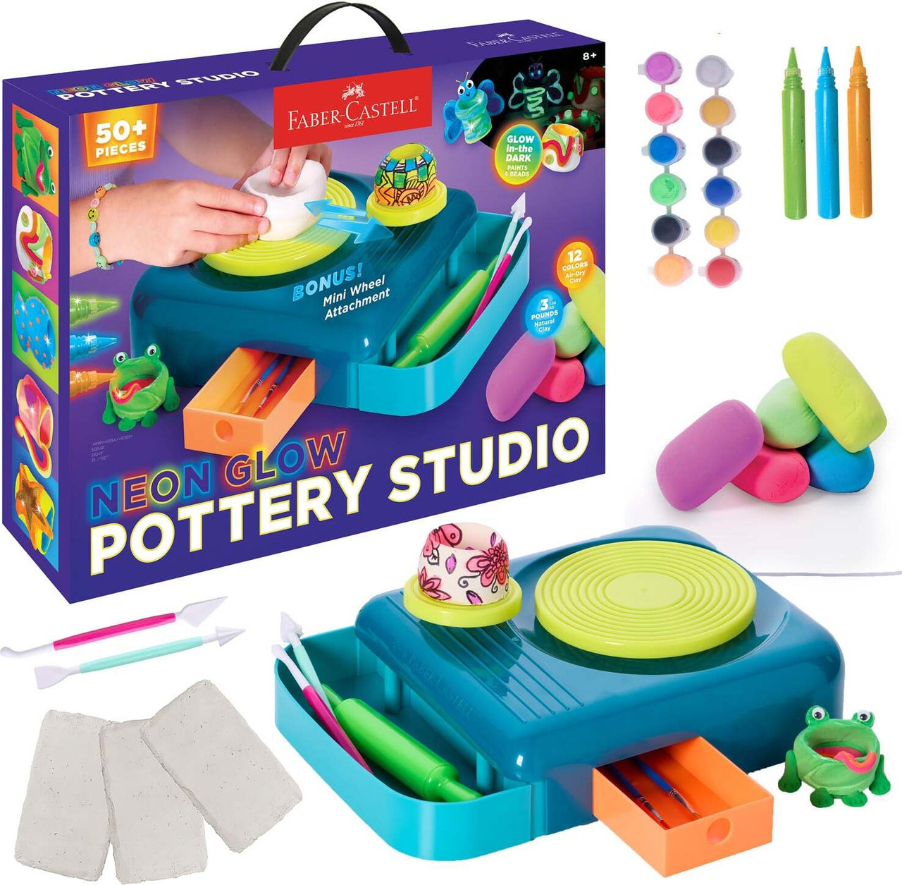 Faber-Castell Neon Glow Pottery Studio 1