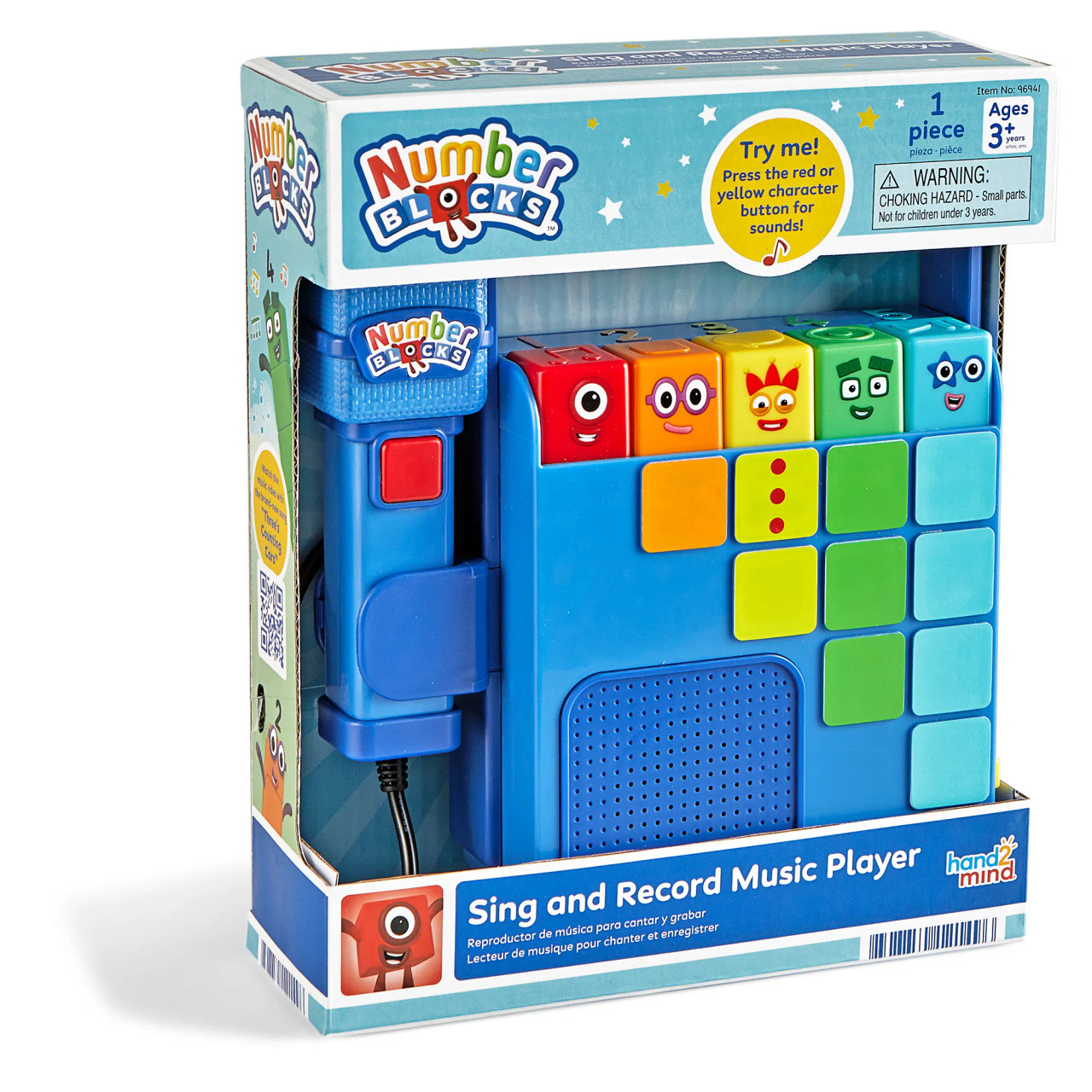 Numberblocks Sing And Record Music Player