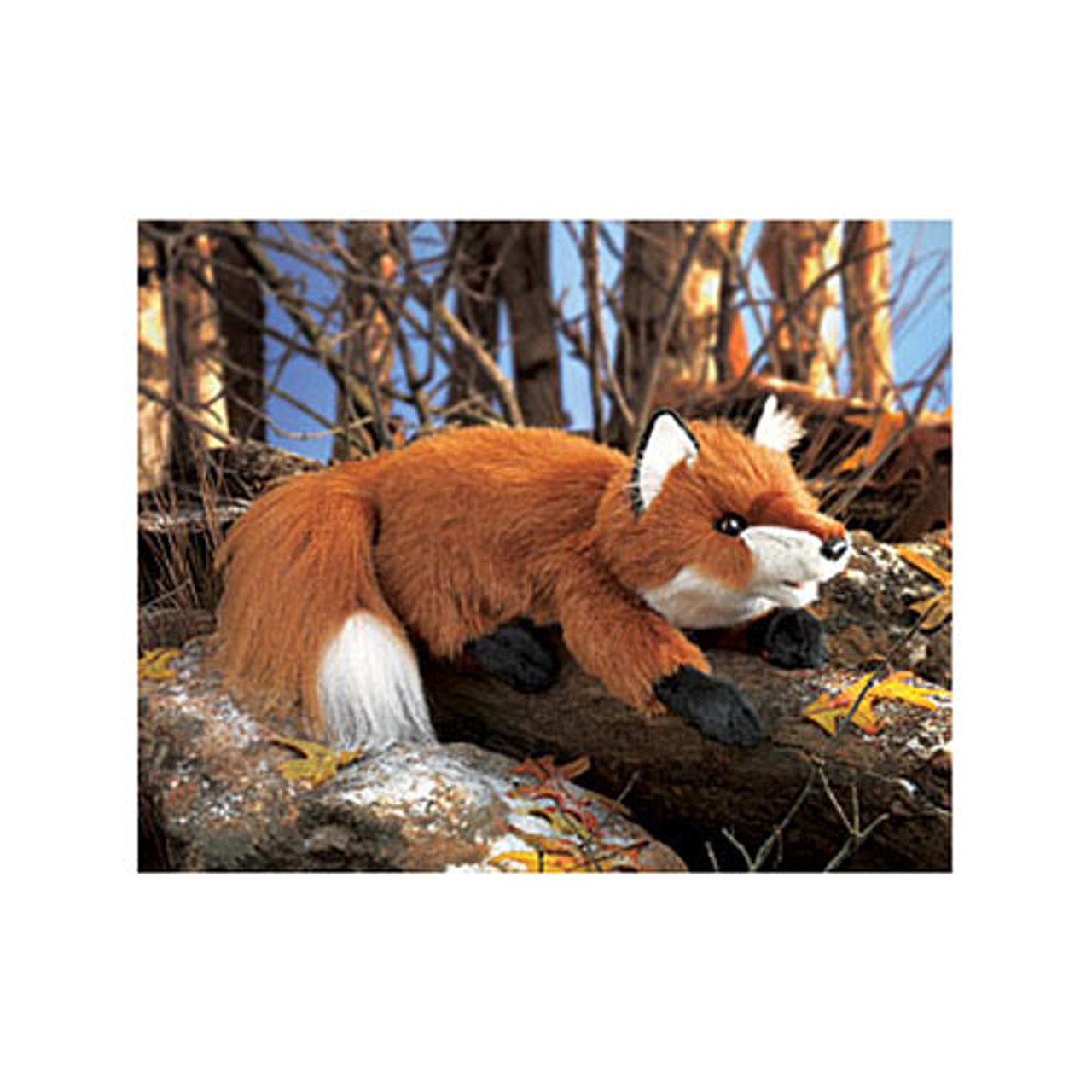 Small Red Fox Hand Puppet