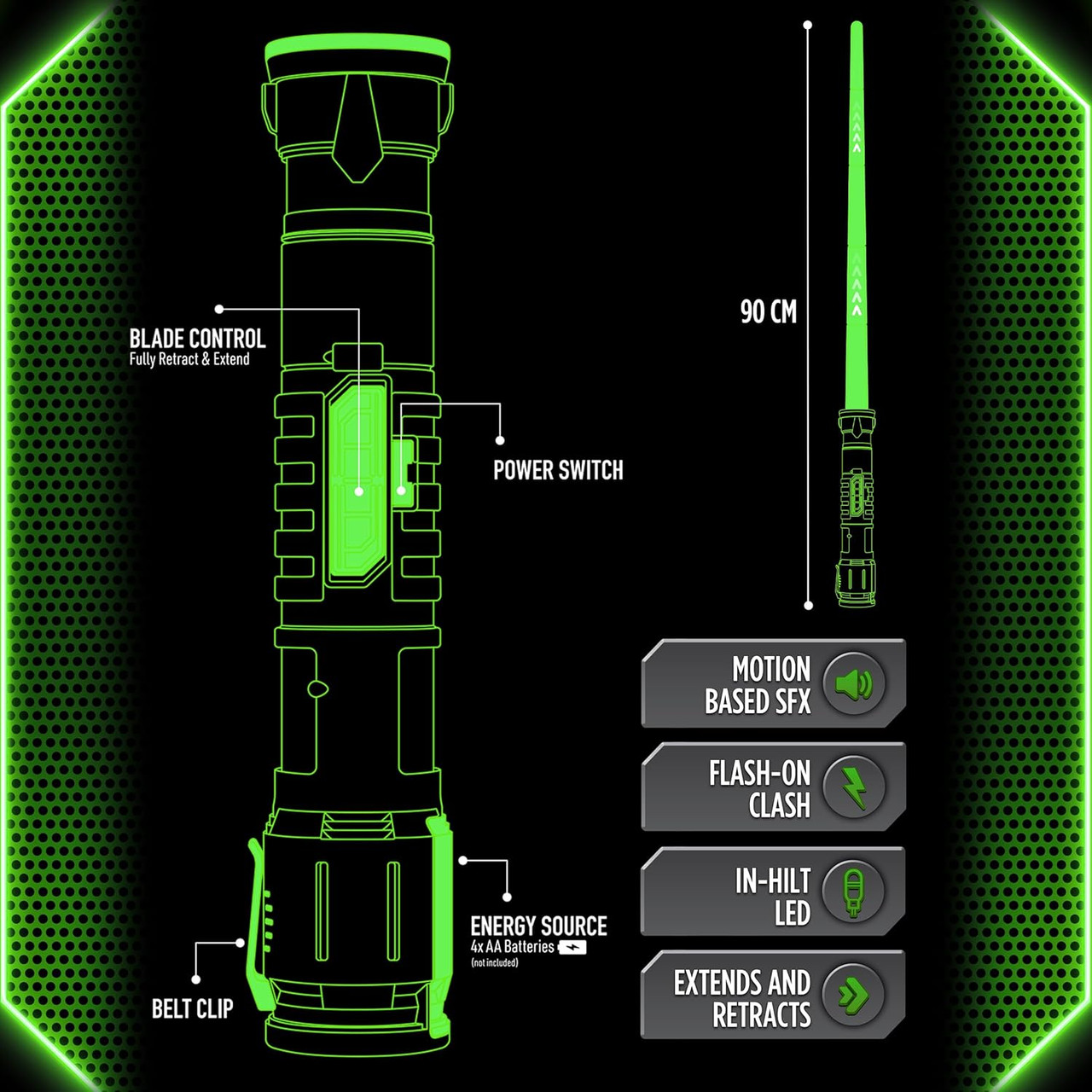 Green Power Saber