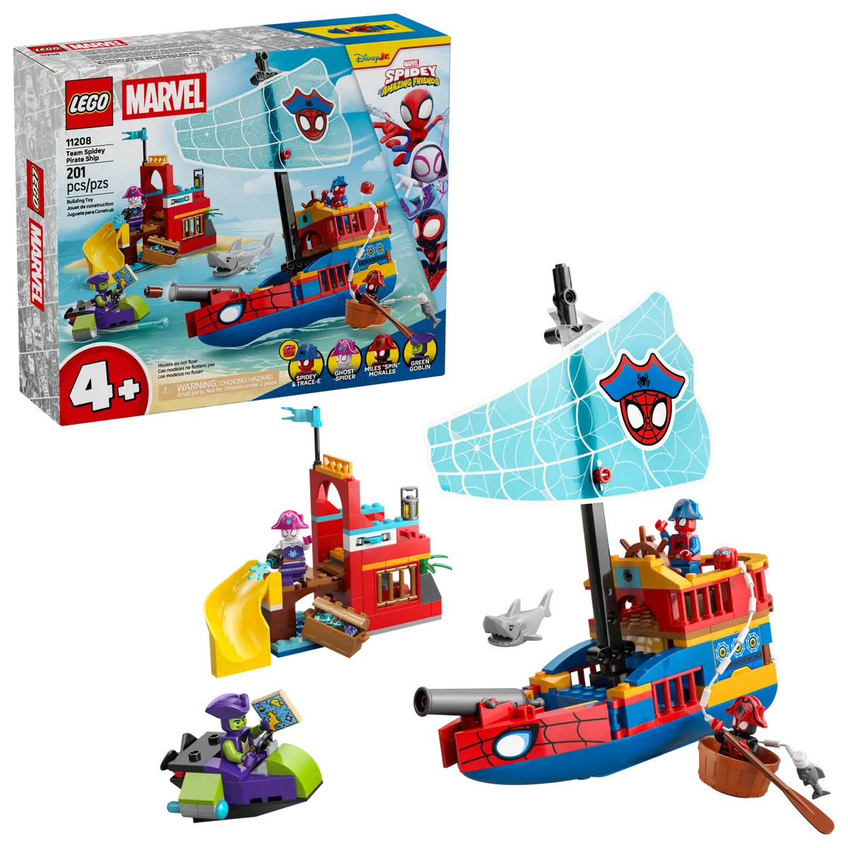 Team Spidey Pirate Ship