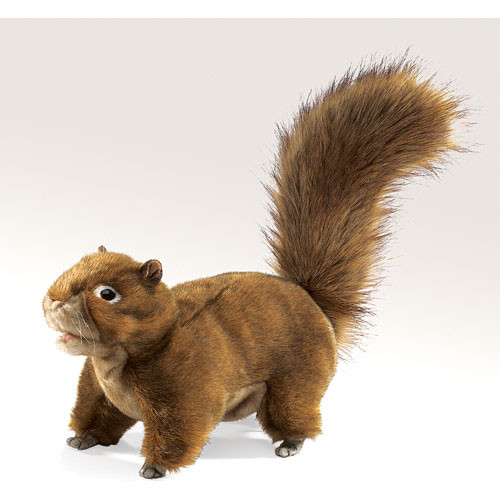 Red Squirrel Hand Puppet