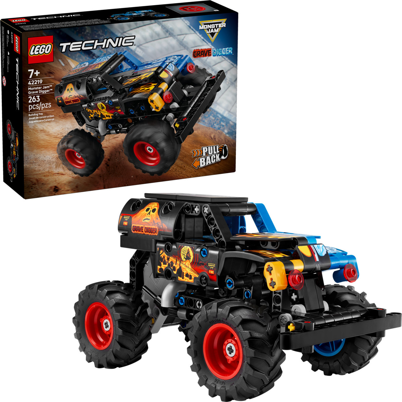 LEGO Technic: Monster Jam™ Grave Digger™ Fire and Ice 1