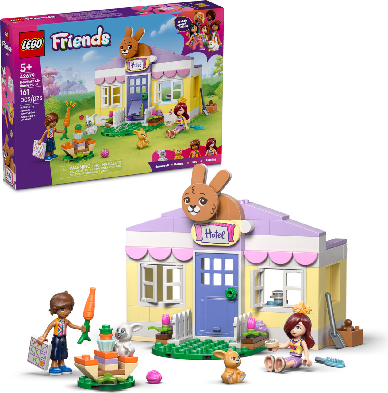LEGO Friends: Heartlake City Bunny Hotel 1