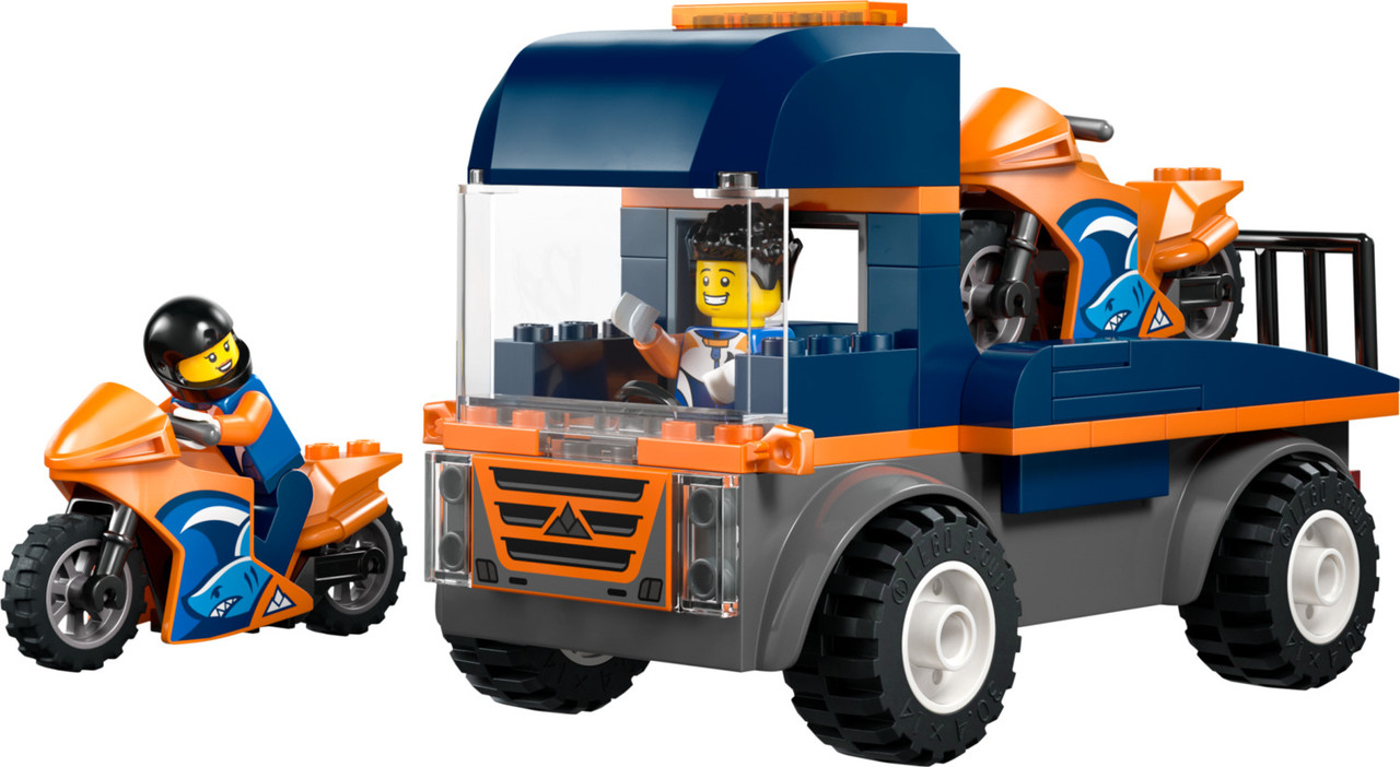 LEGO City Great Vehicles: Motorcycle Transporter 2
