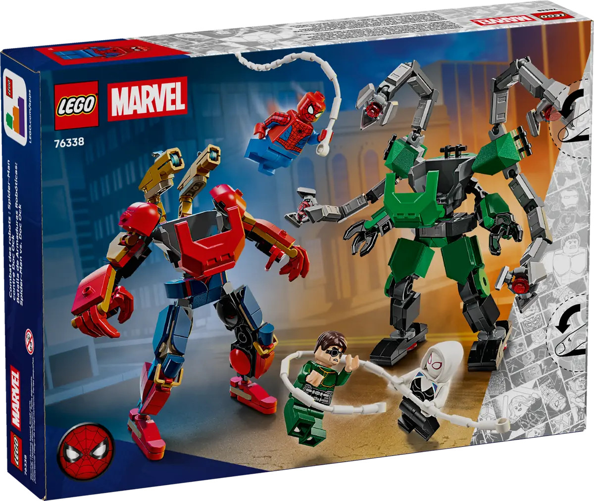 Mech Battle Spiderman Versus Doc Ock
