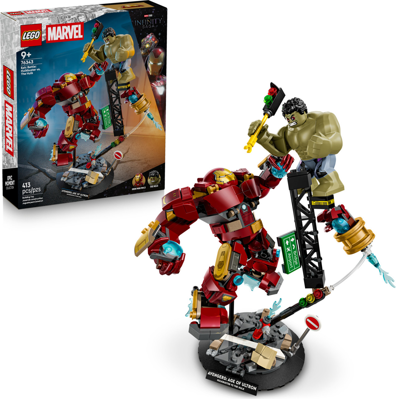 LEGO Super Heroes Marvel: Epic Battle: Hulkbuster vs. The Hulk 1