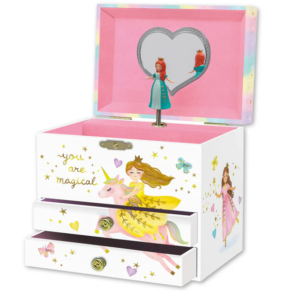 Perfect Princess Musical Jewelry Box 2-Drawer