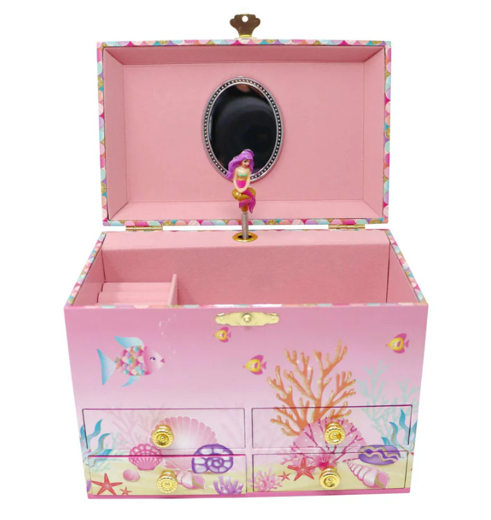 Enchanted Mermaid Medium Musical Jewelry Box