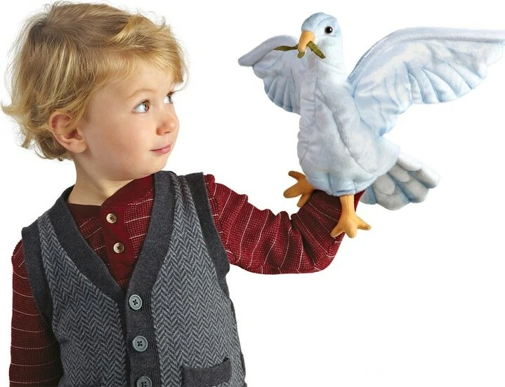 Dove Hand Puppet 4