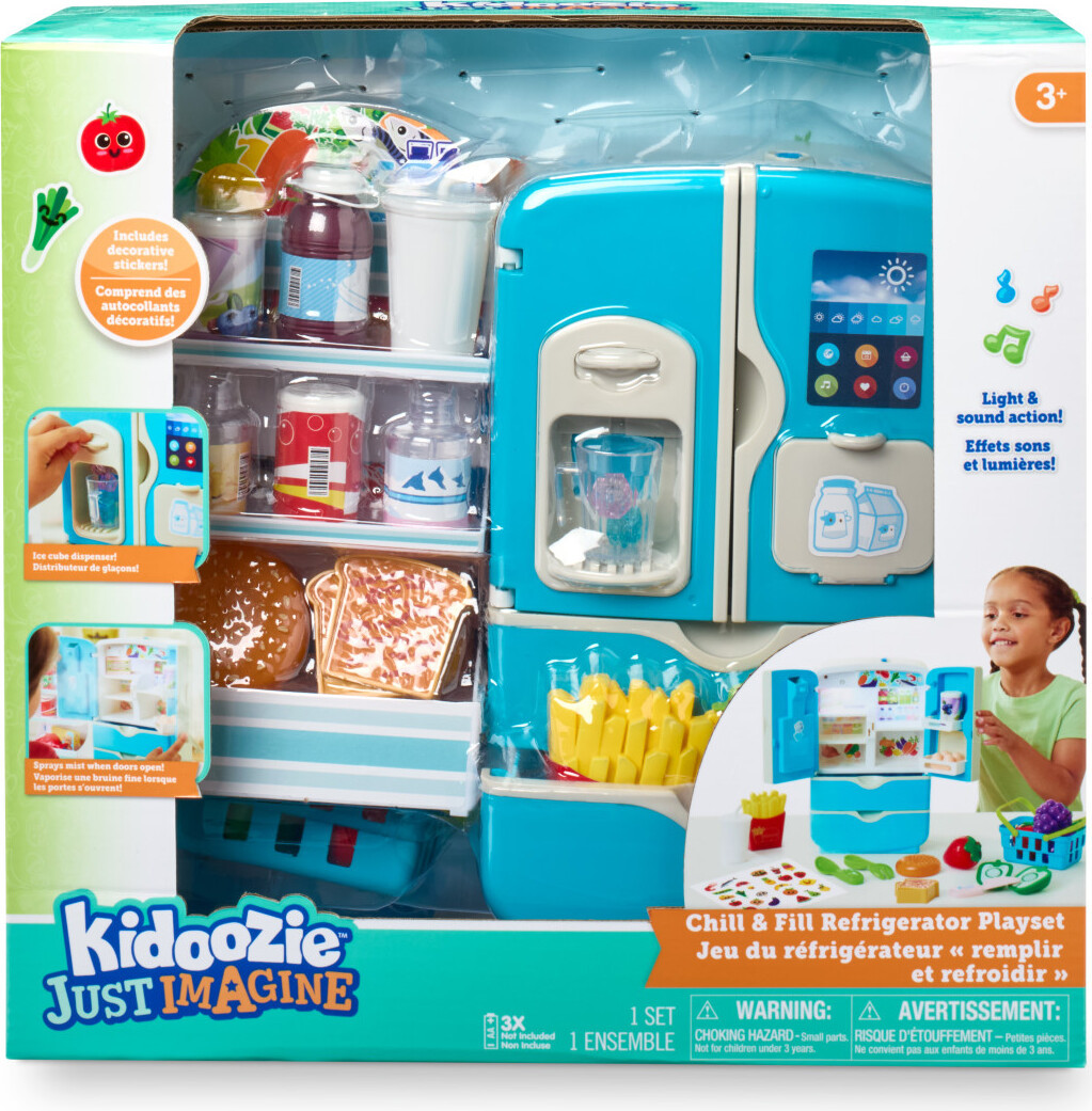 Chill & Fill Refrigerator Playset 3