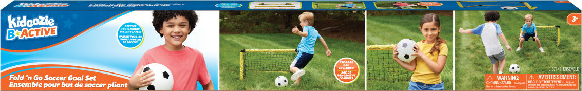 Fold 'n Go Soccer Goal Set 3