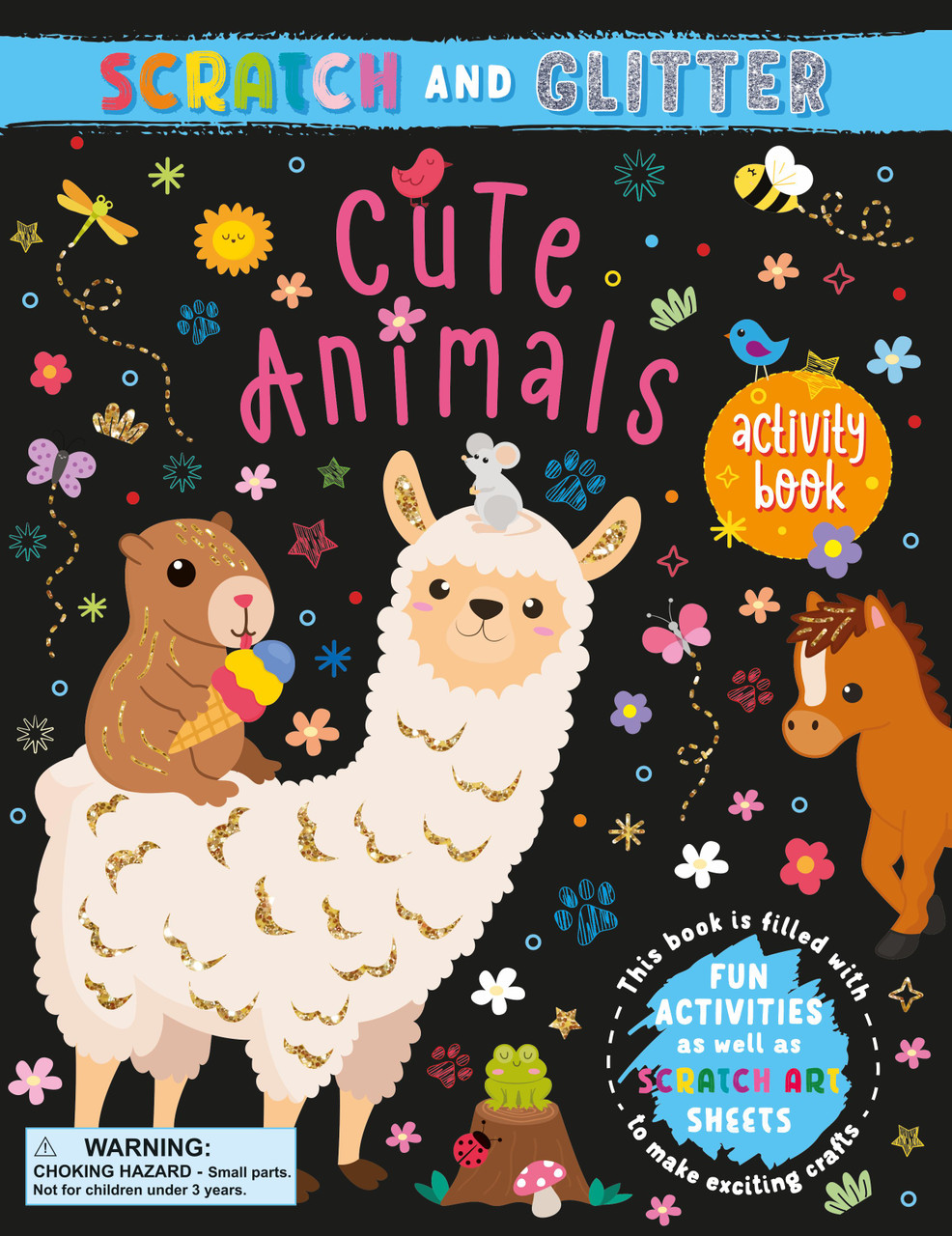 Cute Animal Scratch And Glitter