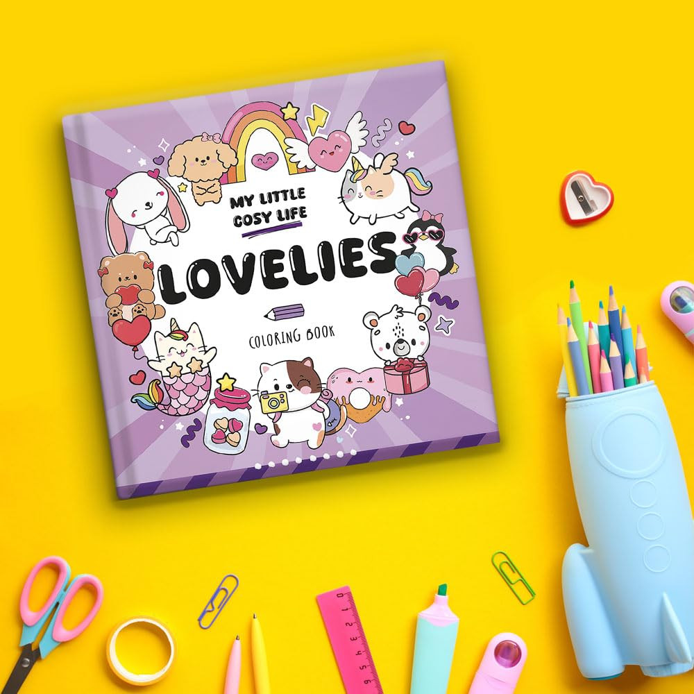 My Cozy Life Lovelies Coloring Book