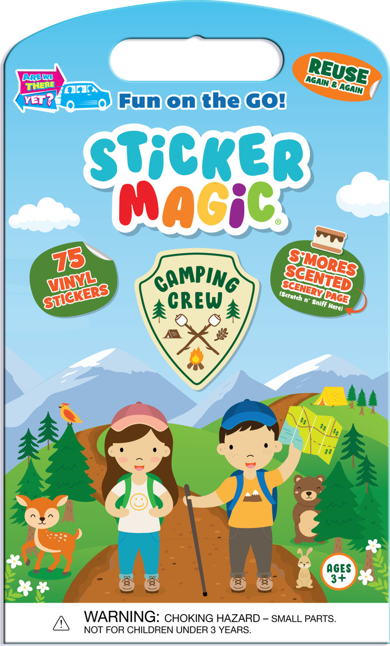Sticker Magic: Camping Crew (S'mores) 1