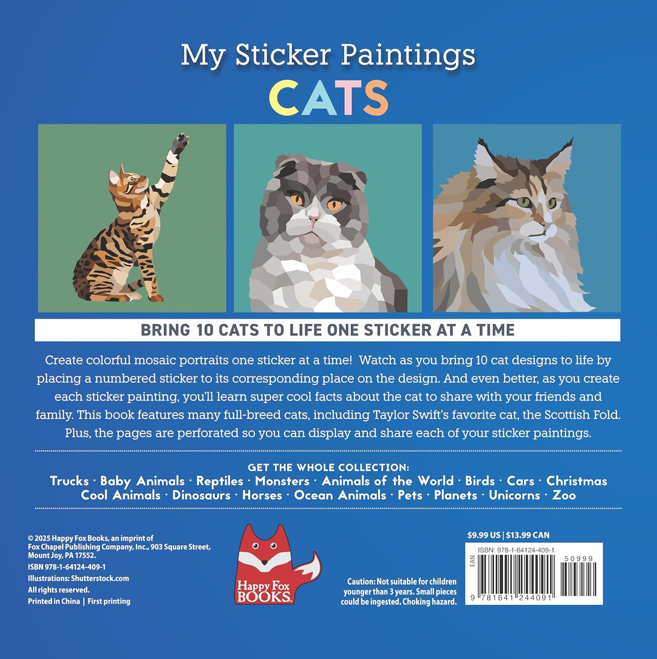 Cats My Sticker Painting