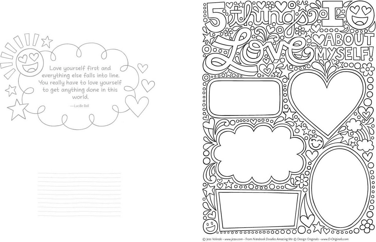 Notebook Doodles Amazing Me 4