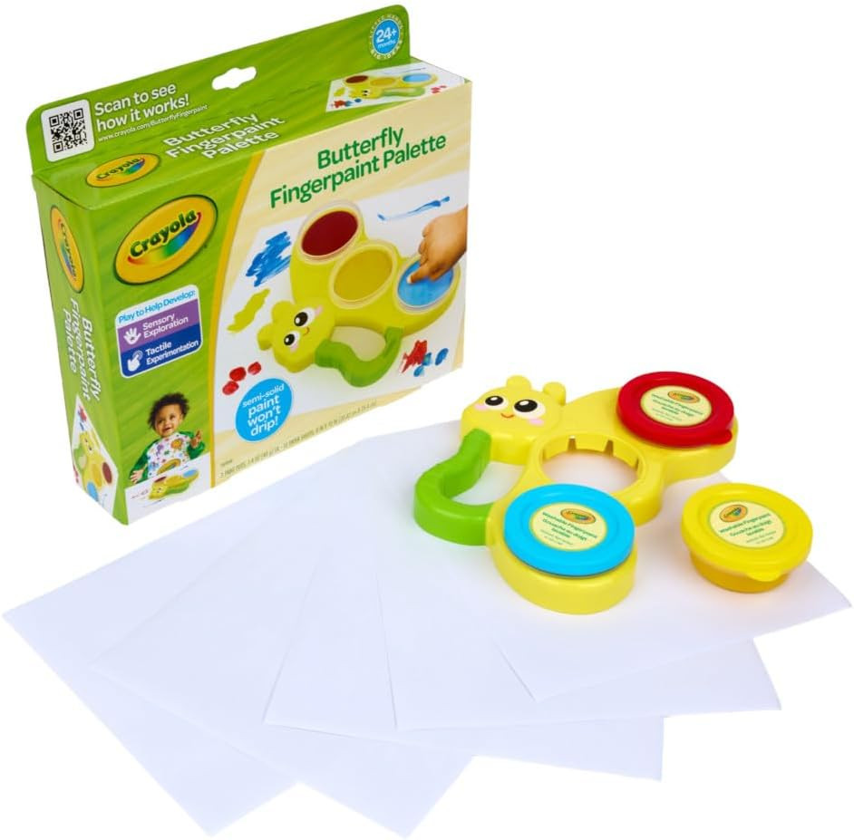 Butterfly Fingerpaint Palette