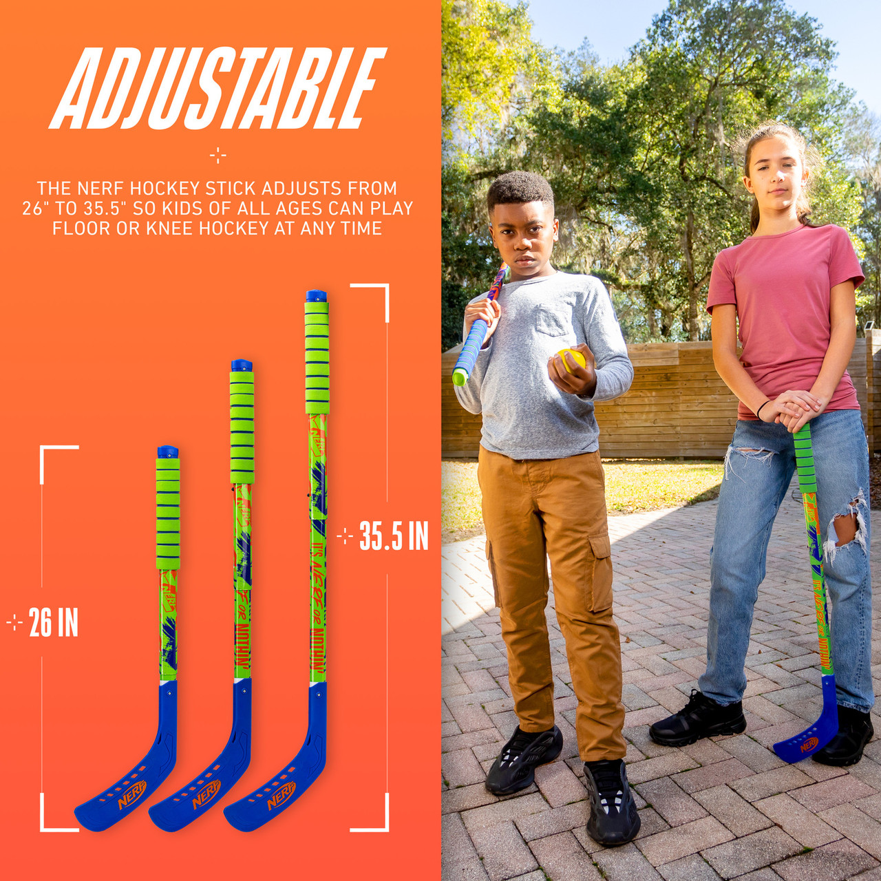 Nerf 2 Player Hockey Set 3