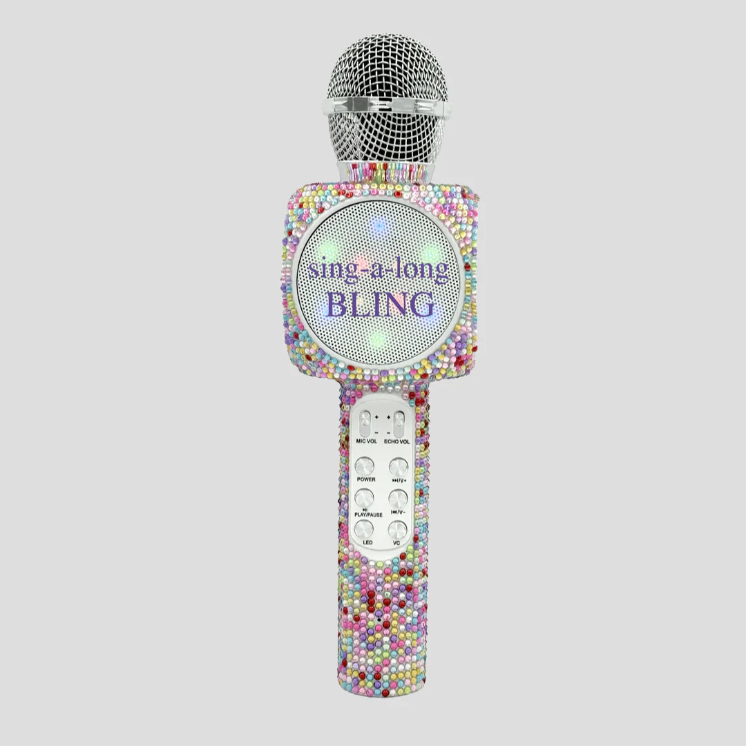 Confetti Bling Sing A Long Karaoke Microphone