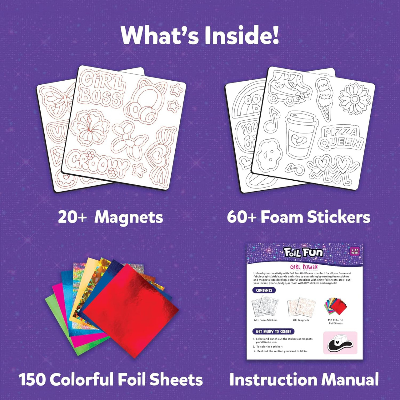 Girl Power Foil Fun