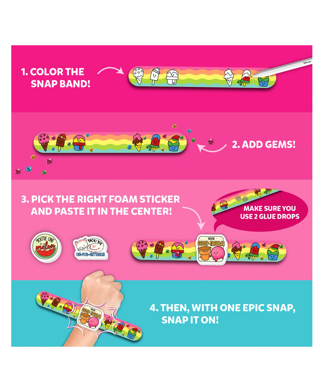 Friendship Bands Snap Bandz