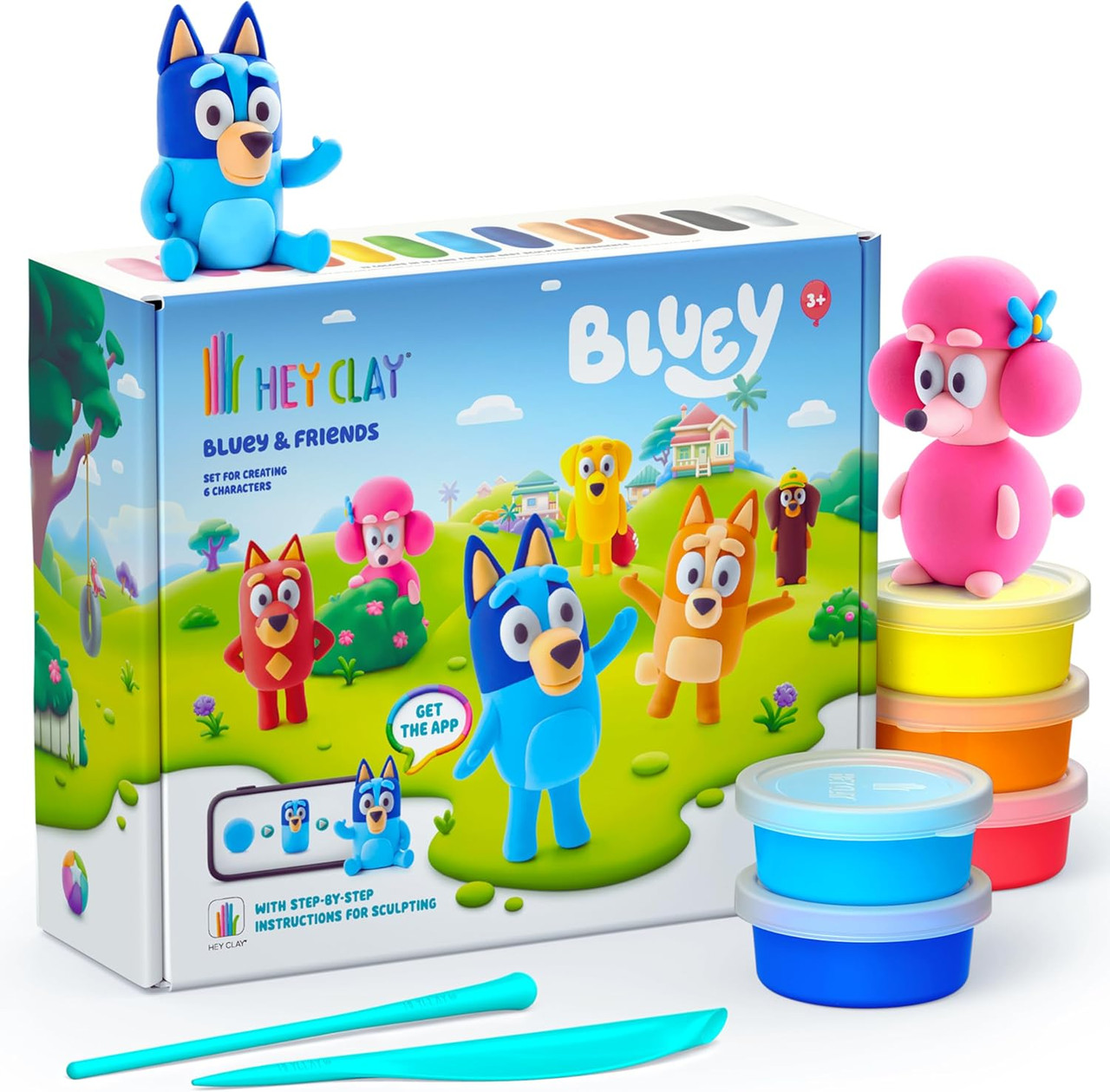 Hey Clay Bluey And Friends