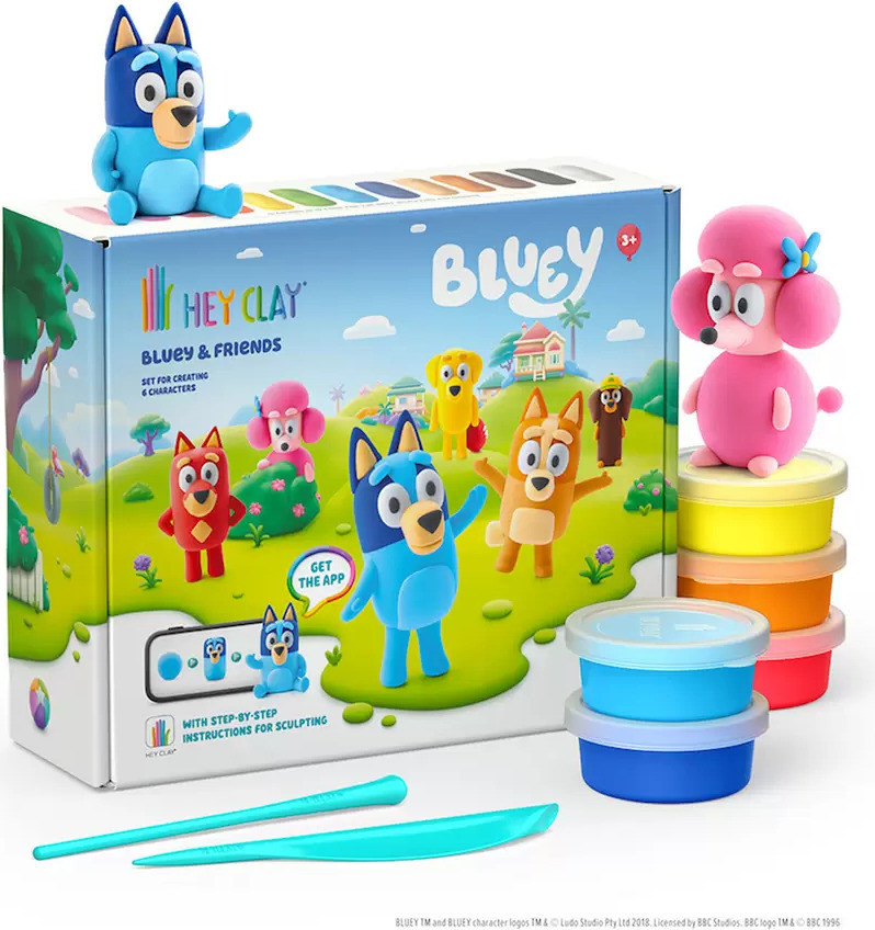 Hey Clay Bluey and Friends 1