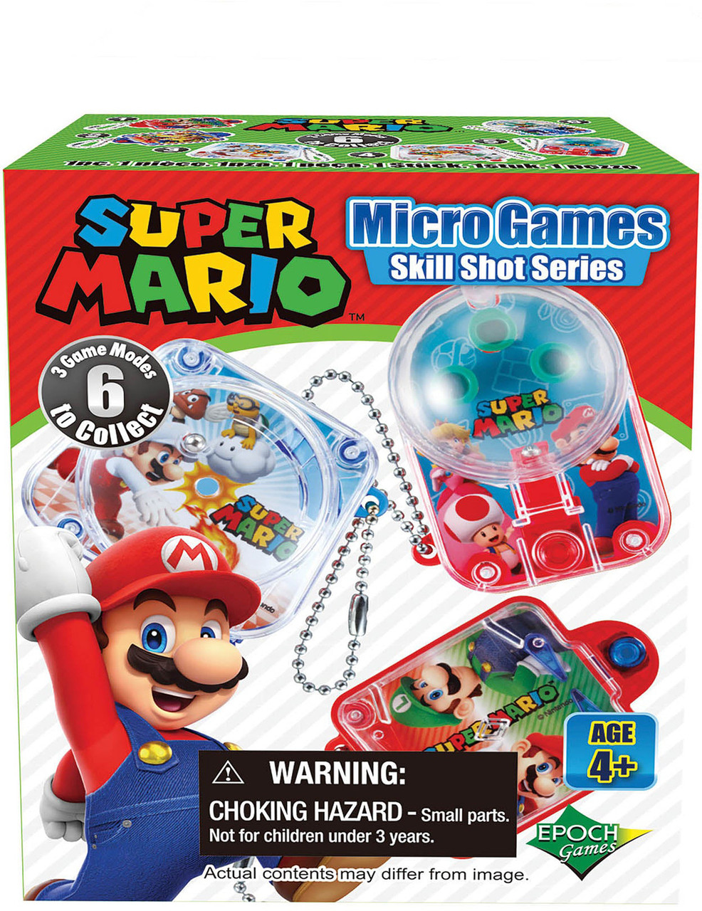 Super Mario Micro Games Skill Shot Series Blind Box Asst 1