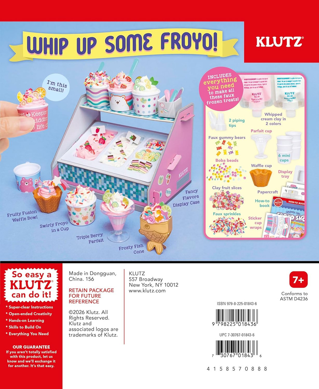 Whipped Clay Froyo Shop