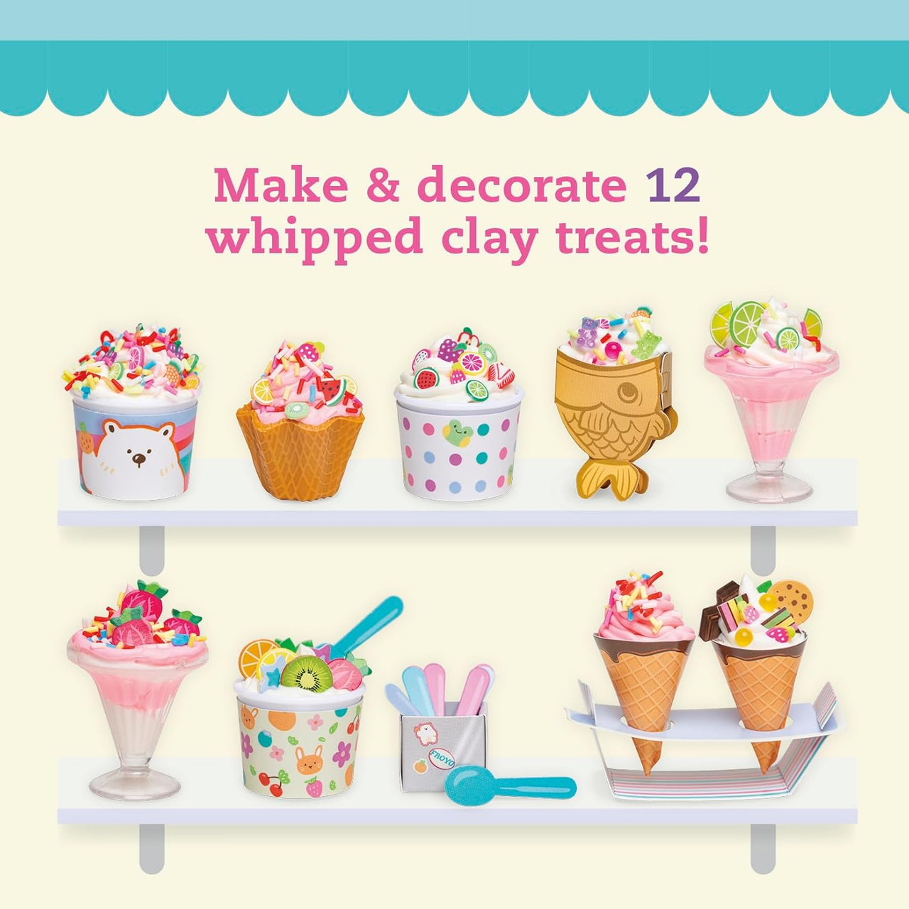 Whipped Clay Froyo Shop