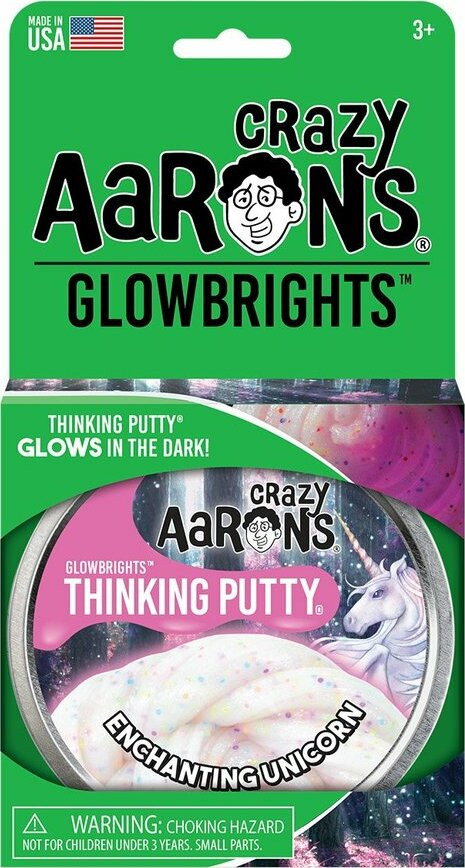 Enchanting Unicorn Glow-in-the-Dark Putty 4\" Tin 2