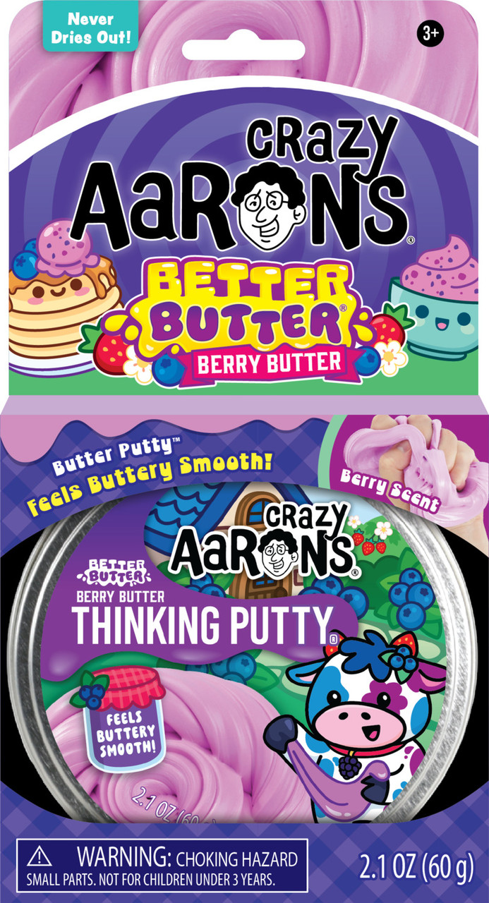 Better Butter Berry - Full Size 4\" Thinking Putty Tin 2