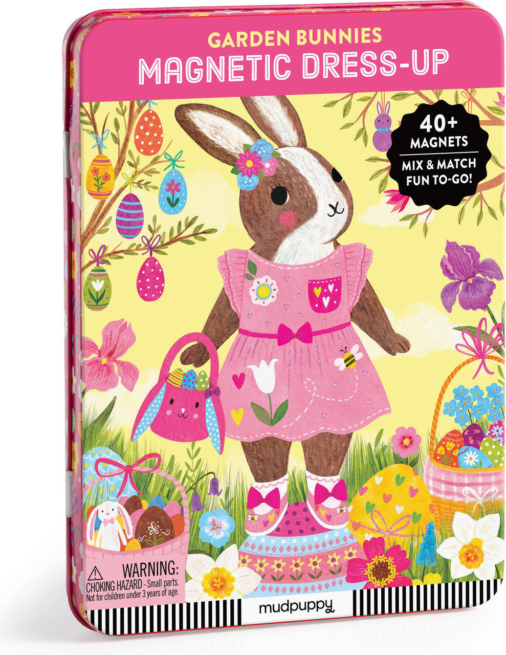 Garden Bunnies Magnetic Dress-up 1