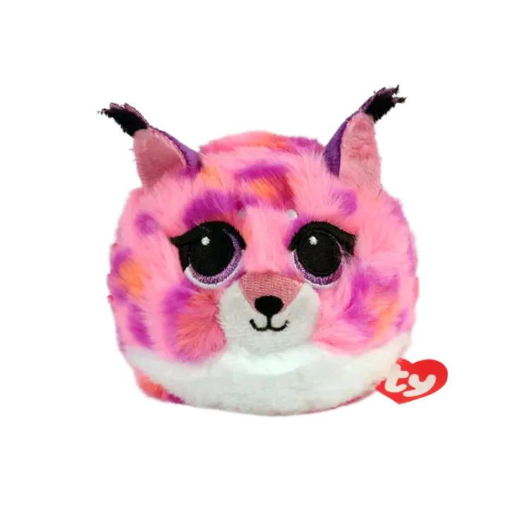Lex Pink Bobcat Beanie Bouncer